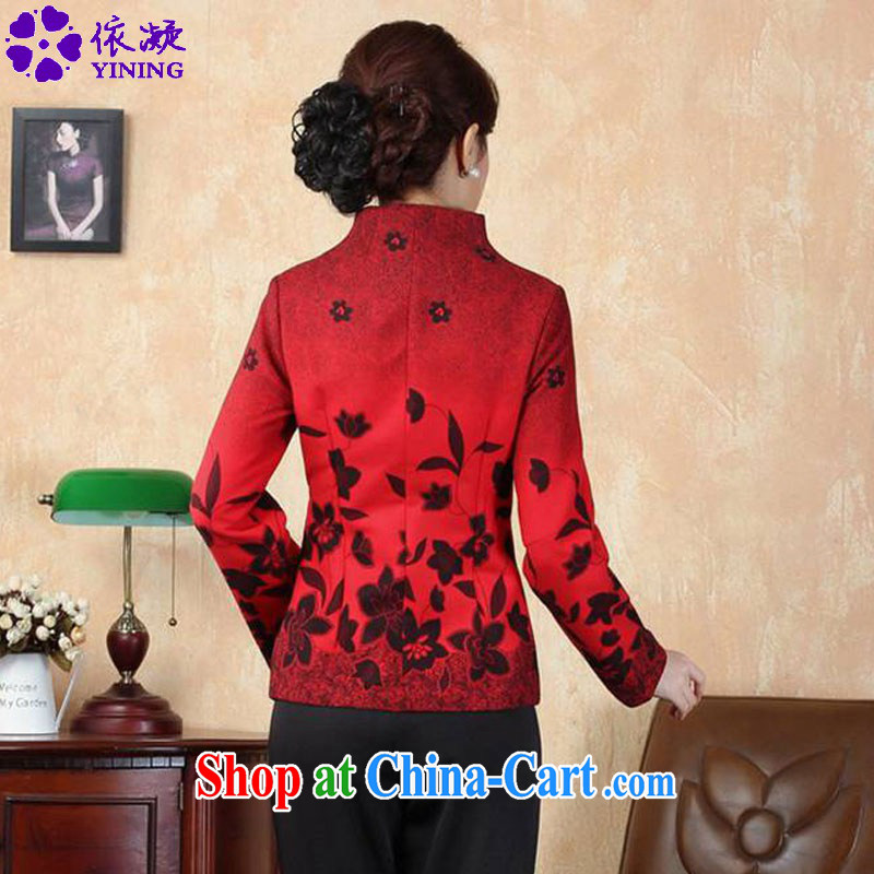 According to fuser Spring and Autumn and stylish new female Ethnic Wind improved Chinese qipao, suit for single tie Sau San Tong jackets LGD/J 0067 #3 XL, fuser, and Internet shopping