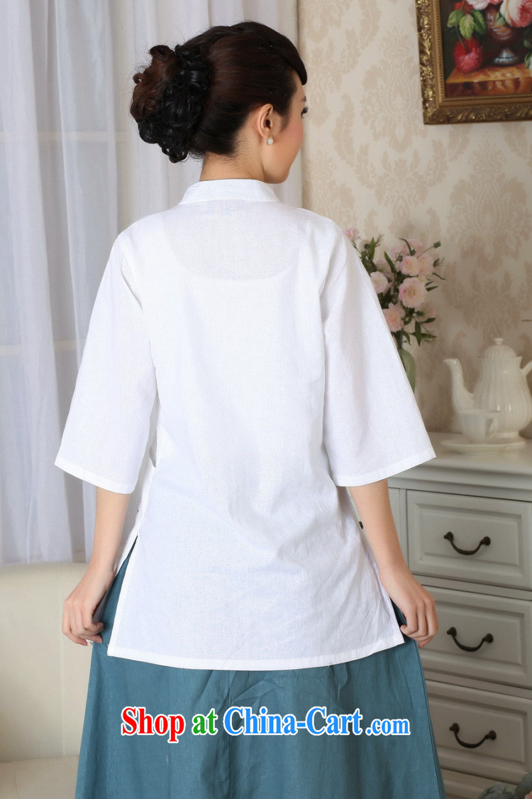 Take the hand-painted dresses T-shirt Han-chinese improved, cotton for the National wind summer new blouses Tang single T-shirt 3XL pictures, price, brand platters! Elections are good character, the national distribution, so why buy now enjoy more preferential! Health