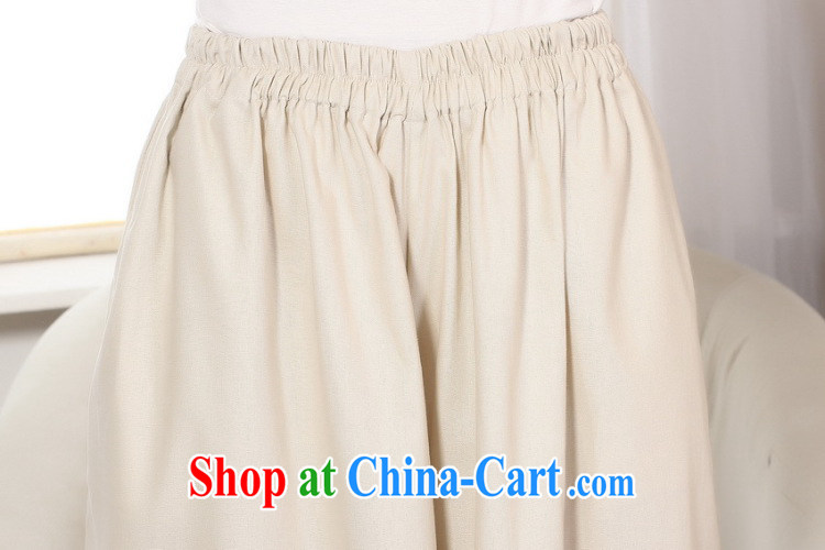Bin Laden smoke Tang with loose Ethnic Wind female Trouser press summer new women the commission cotton pants wide leg pants hand-painted Tang 9 pants as shown color L pictures, price, brand platters! Elections are good character, the national distribution, so why buy now enjoy more preferential! Health