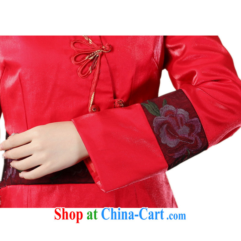According to fuser Spring and Autumn and new, female retro name ethnic-Chinese qipao, for stitching Sau San Tong jackets LGD/J 0071 #3 XL, fuser, and shopping on the Internet