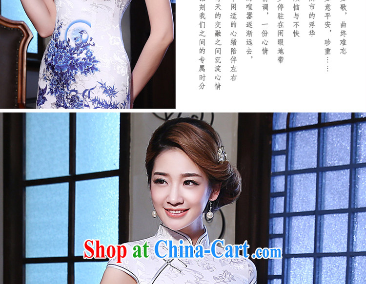 The pro-am 2015 as soon as possible new summer beauty routine short retro Ethnic Wind dresses cheongsam dress dress short-sleeved 2XL pictures, price, brand platters! Elections are good character, the national distribution, so why buy now enjoy more preferential! Health