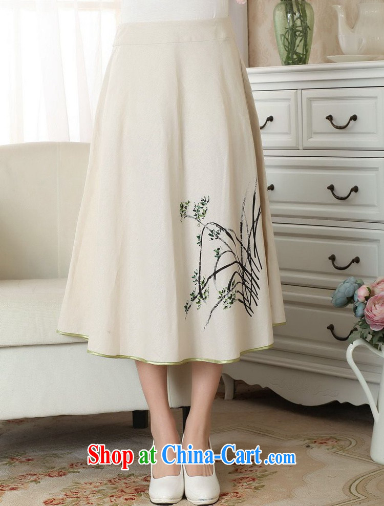 In accordance with fuser summer female new ground 100 Ethnic Wind cotton Ma hand-painted body skirts Tang women A field skirt LGD/P #0011 figure XL pictures, price, brand platters! Elections are good character, the national distribution, so why buy now enjoy more preferential! Health