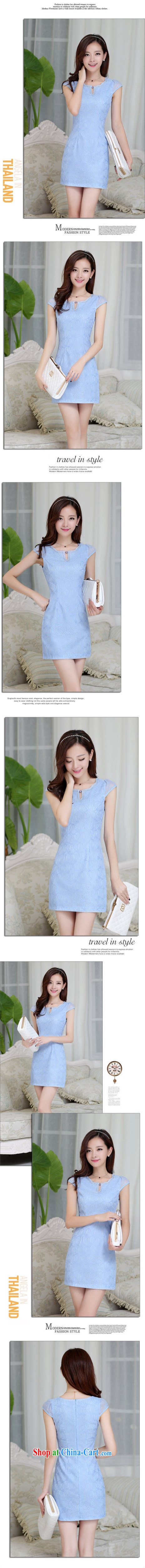 Air Shu Diane 2015 summer dresses dresses beauty graphics thin daily improved stylish dresses dresses Chinese 23 pink XL pictures, price, brand platters! Elections are good character, the national distribution, so why buy now enjoy more preferential! Health