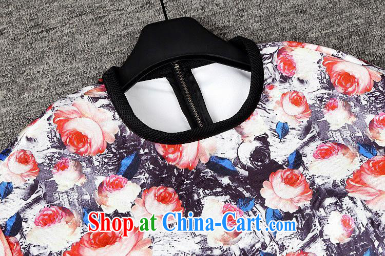 Black butterfly 2015 spring new European site round-collar short-sleeve rose stamp T-shirt + stylish half skirt original design I 4150 rose stamp L pictures, price, brand platters! Elections are good character, the national distribution, so why buy now enjoy more preferential! Health