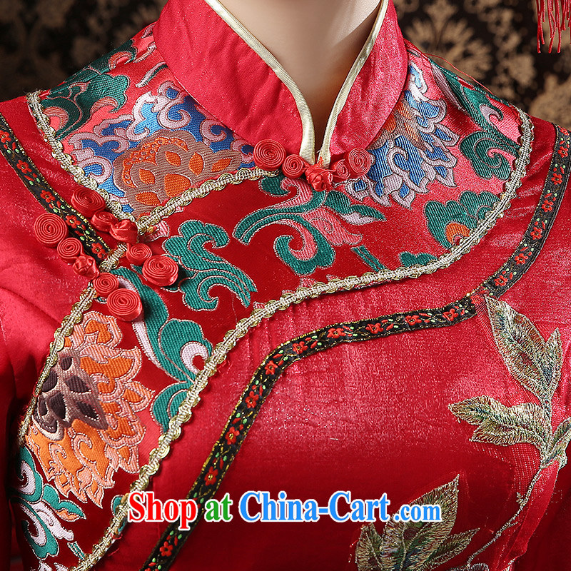 Moon 珪 guijin bridal Ceremony Service Sau Wo service Chinese marriage end bows outfit married Yi Duplicate, 2015 new Su-kimono red xxl code from Suzhou shipping, 珪-keun (guijin), online shopping