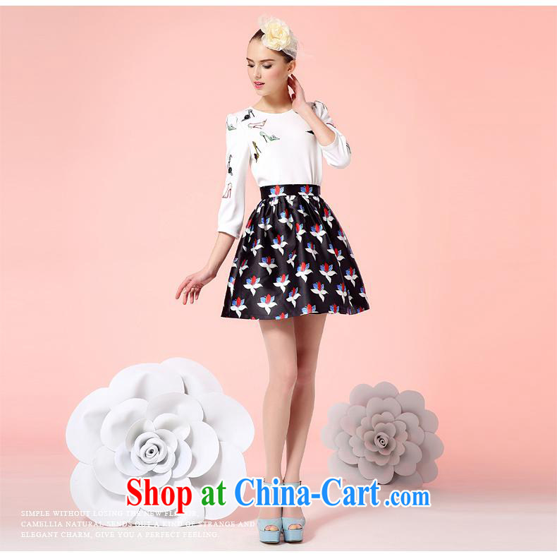 Qin Qing store 2015 summer, New Wave in Europe and a 7 with exquisite embroidery small shirt female white XL pictures, price, brand platters! Elections are good character, the national distribution, so why buy now enjoy more preferential! Health