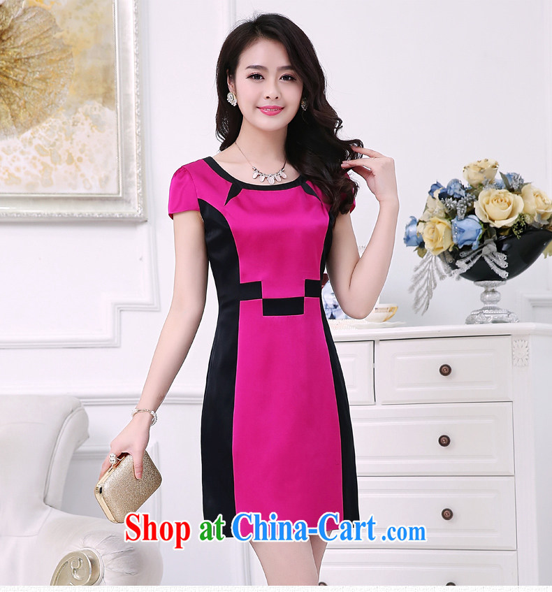 Golden Harvest, snow 2015 new women summer fine improved cheongsam dress apricot L - size, large pictures, price, brand platters! Elections are good character, the national distribution, so why buy now enjoy more preferential! Health
