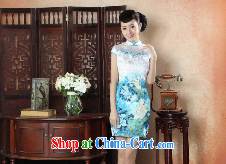 spend the summer dresses and stylish lady dresses daily improved cultivating Chinese, for elegant embroidery short dresses such as the color 2 XL pictures, price, brand platters! Elections are good character, the national distribution, so why buy now enjoy more preferential! Health