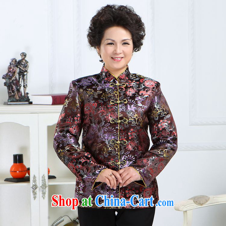 According to fuser Spring and Autumn and stylish new female Ethnic Wind improved Chinese qipao, who has been tight Mother load Tang jackets 1750/Chinese dragon Brocade coverlets Tang mounted Uhlans on #5 XL pictures, price, brand platters! Elections are good character, the national distribution, so why buy now enjoy more preferential! Health