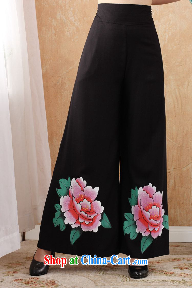 According to fuser stylish new clothes hand-painted pants horn pants show Apparel clothing Tang pants WNS/2369 #3 - 3 #2 XL pictures, price, brand platters! Elections are good character, the national distribution, so why buy now enjoy more preferential! Health