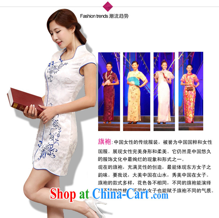 Hong Kong love her elegant antique cheongsam dress spring and summer fashion 2015 new improved daily cheongsam dress pictures, price, brand platters! Elections are good character, the national distribution, so why buy now enjoy more preferential! Health