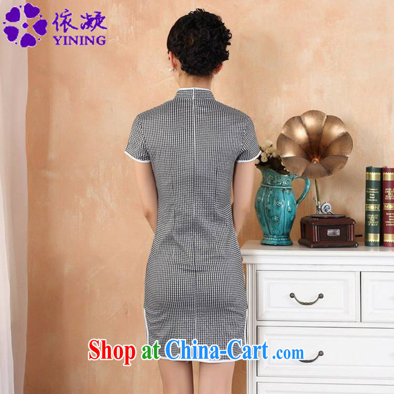 According to fuser summer stylish new ladies retro ethnic wind improved qipao, for a tight snap-cultivating short cheongsam dress WNS/2325 # - #1 L, fuser, and shopping on the Internet