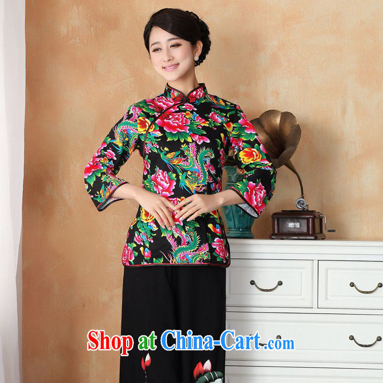 According to fuser new female retro ethnic wind improved Chinese qipao, for a tight 7 stamp duty sub-cuff Tang fitted T-shirt WNS/2362 # 1 #3 XL pictures, price, brand platters! Elections are good character, the national distribution, so why buy now enjoy more preferential! Health