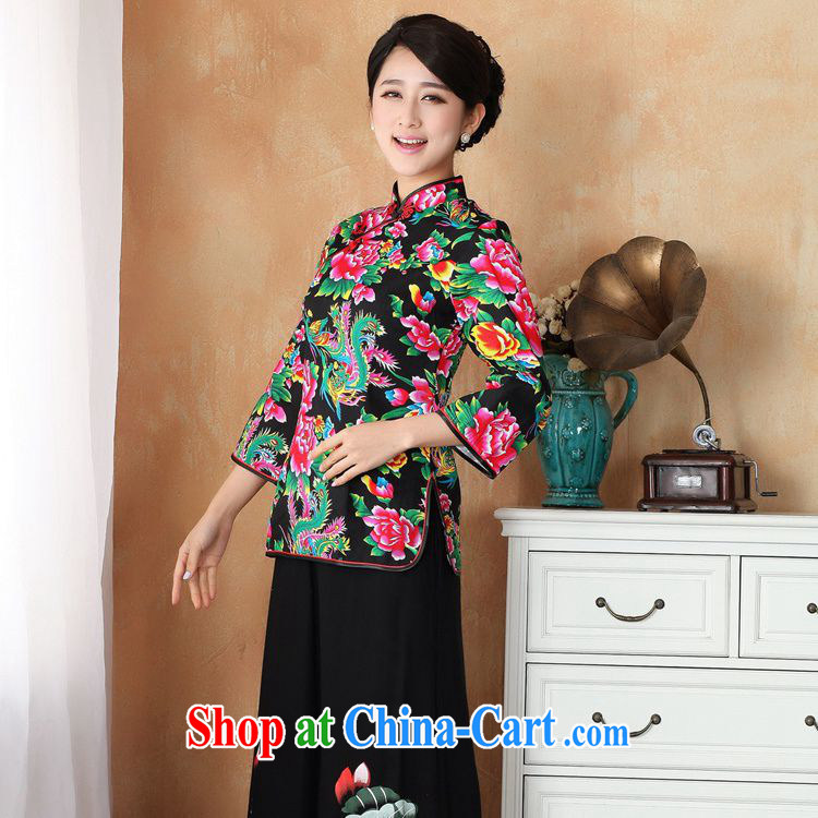 According to fuser new female retro ethnic wind improved Chinese qipao, for a tight 7 stamp duty sub-cuff Tang fitted T-shirt WNS/2362 # 1 #3 XL pictures, price, brand platters! Elections are good character, the national distribution, so why buy now enjoy more preferential! Health