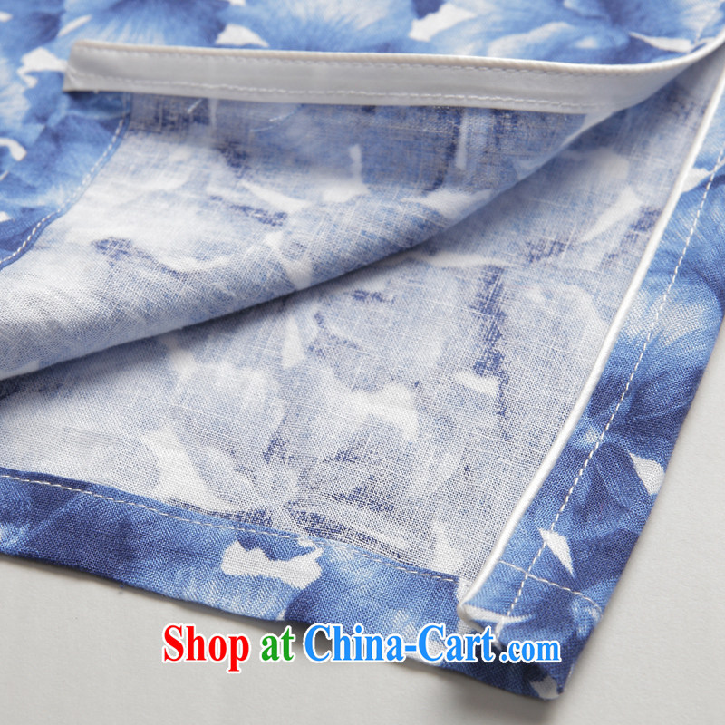 Bong-amphibious Ori-take Yao stylish cotton Ma Tang on T-shirt summer 2015 new elegant short cheongsam shirt DQ 1586 toner take M, Bong-amphibious and, shopping on the Internet