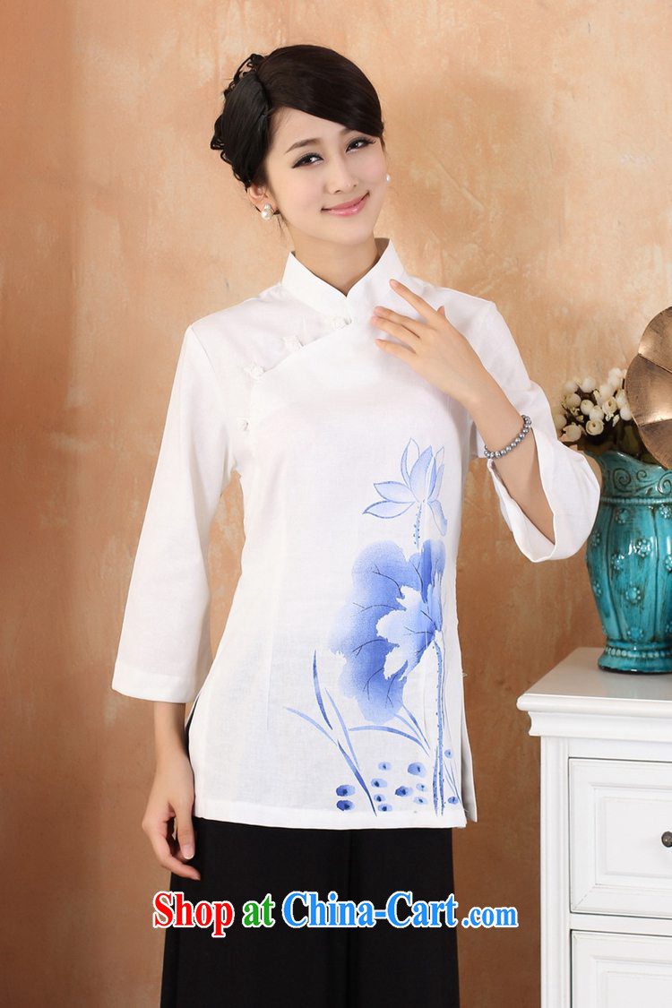 According to fuser new female daily improved Chinese qipao, for classical-tie suit 7 cultivating a cuff Tang Replace T-shirt WNS/2379 #3 - 3 purple 3 XL pictures, price, brand platters! Elections are good character, the national distribution, so why buy now enjoy more preferential! Health
