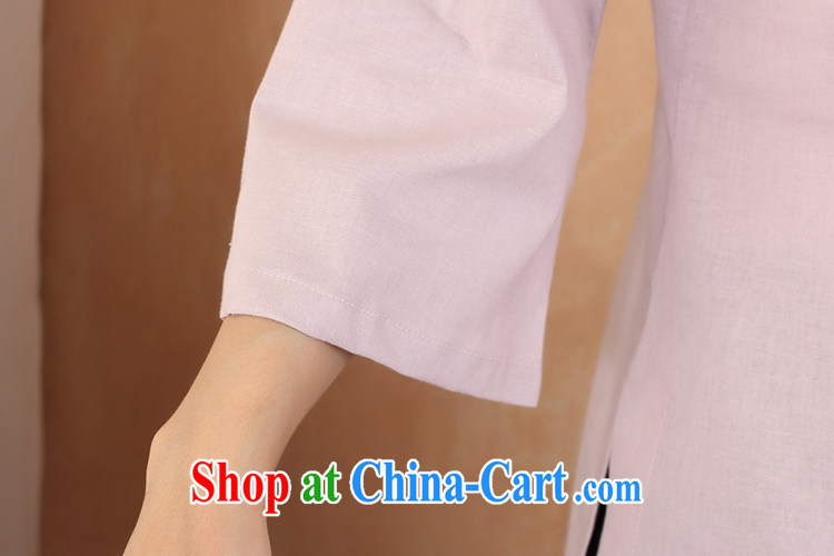 According to fuser new female daily improved Chinese qipao, for classical-tie-painted things 7 short sleeve T-shirt with WNS/2381 #2 white 3XL pictures, price, brand platters! Elections are good character, the national distribution, so why buy now enjoy more preferential! Health