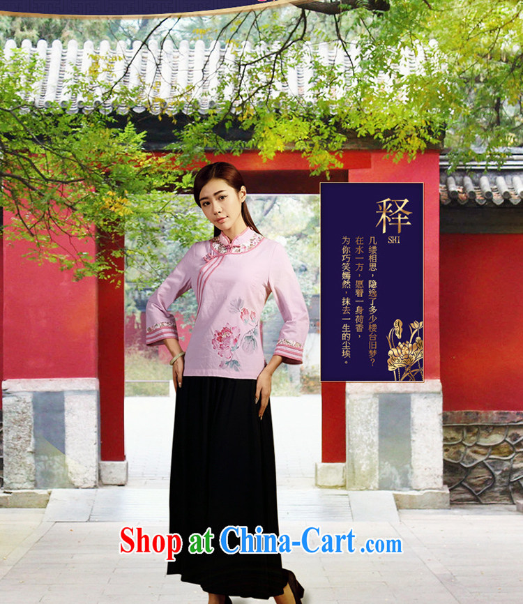 Mr Tang, Id al-Fitr spring and summer new 2015 National wind cotton the female Chinese antique dresses beauty pre-sale, April 20, light purple XL pictures, price, brand platters! Elections are good character, the national distribution, so why buy now enjoy more preferential! Health