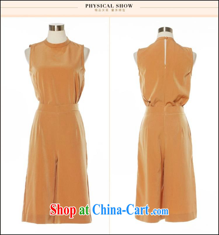 hamilton 2015 summer, the United States and Europe, the commute female Solid Color round-collar sleeveless pocket Sau San-lien in pants girls and color XL pictures, price, brand platters! Elections are good character, the national distribution, so why buy now enjoy more preferential! Health
