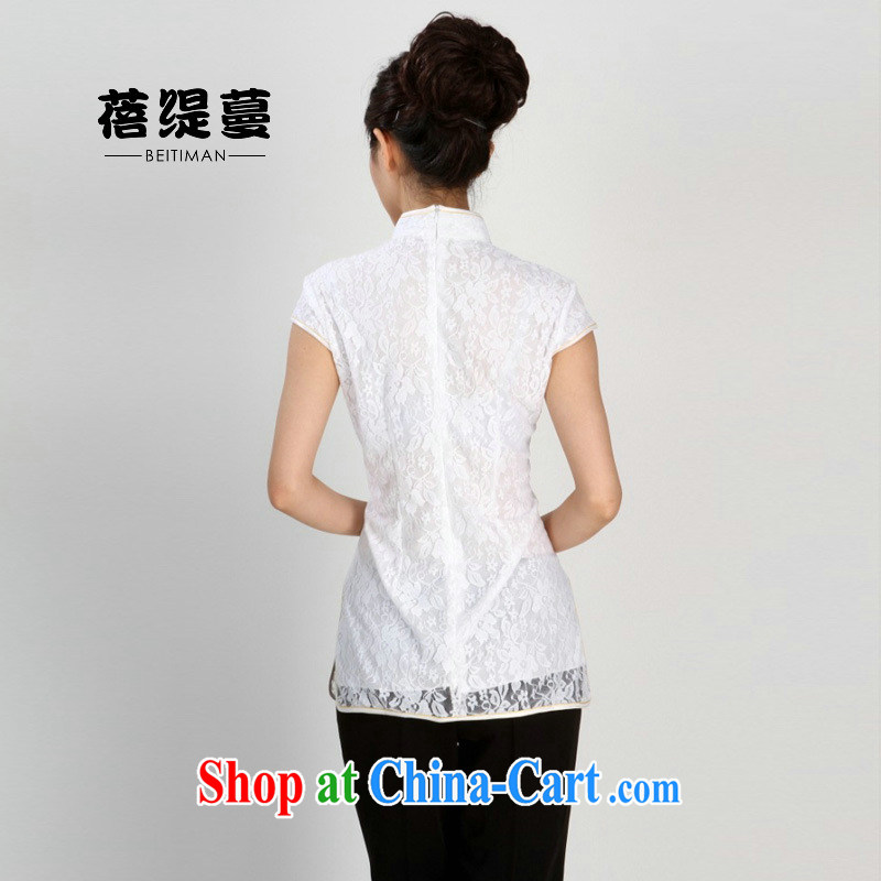 Mrs Ingrid economy sprawl on 15 new jacquard embroidered Chinese blouses black XXL, Mrs Ingrid economy sprawl, shopping on the Internet