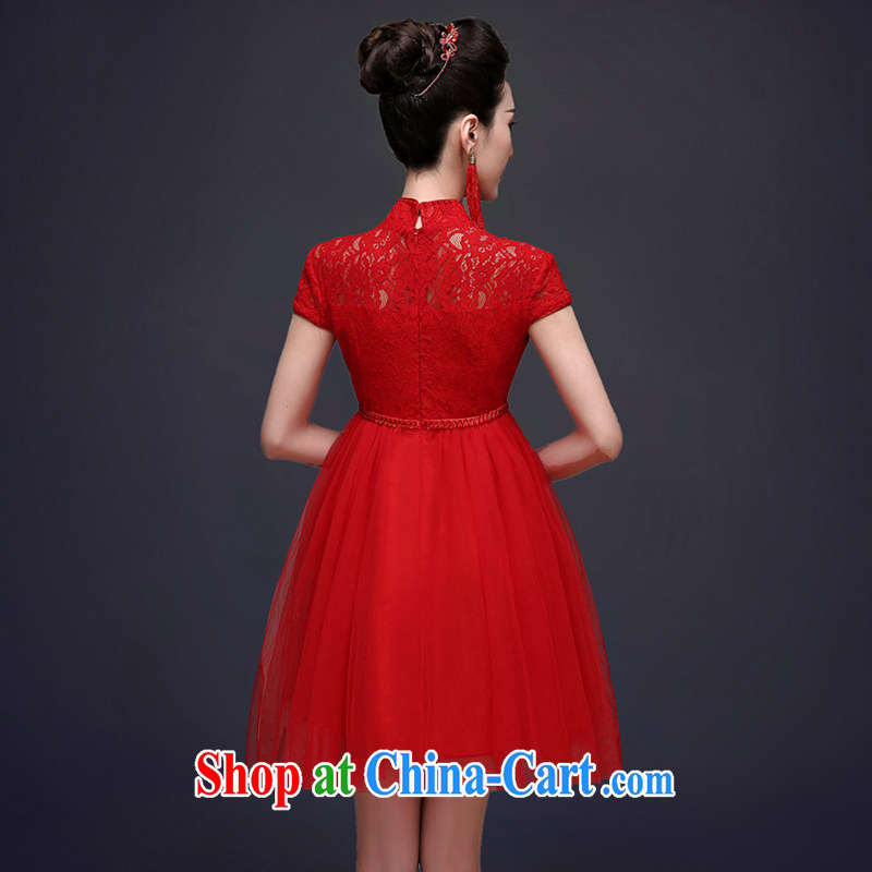 A good service is 2015 bridal toast clothing spring and summer high waist red wedding dresses summer Chinese Dress pregnant women red 2 XL, good service, and, shopping on the Internet