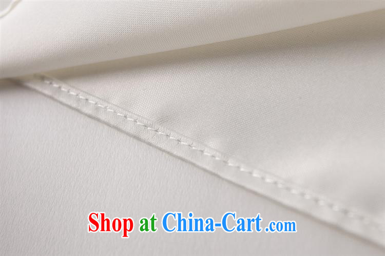 9 month dress * wind winds ring 2015 spring new European and American female European site V-neck embroidery, long T-shirts B 1963 white L pictures, price, brand platters! Elections are good character, the national distribution, so why buy now enjoy more preferential! Health