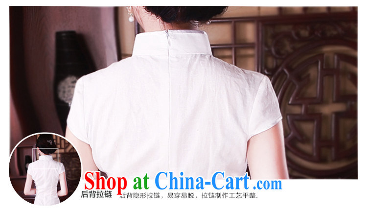 Wind sporting goods, Ms. T-shirt summer improved stylish Chinese wind Chinese Tang Women's clothes ethnic wind 5027 white L pictures, price, brand platters! Elections are good character, the national distribution, so why buy now enjoy more preferential! Health