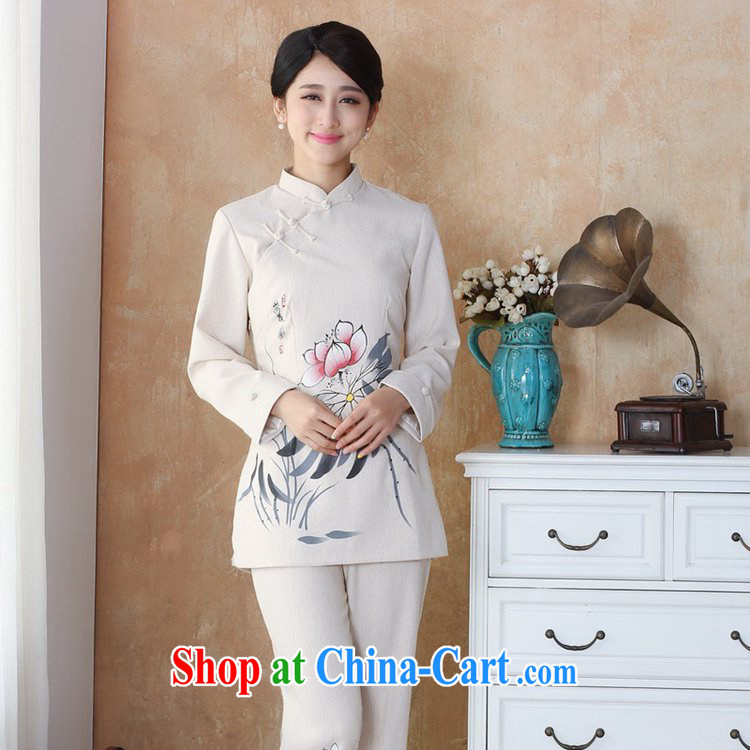 According to fuser new female retro ethnic-Chinese qipao, for a tight Classic tray snap hand-painted Sau San Tong long-sleeved T-shirt with WNS/2508 # 1 #4 XL pictures, price, brand platters! Elections are good character, the national distribution, so why buy now enjoy more preferential! Health
