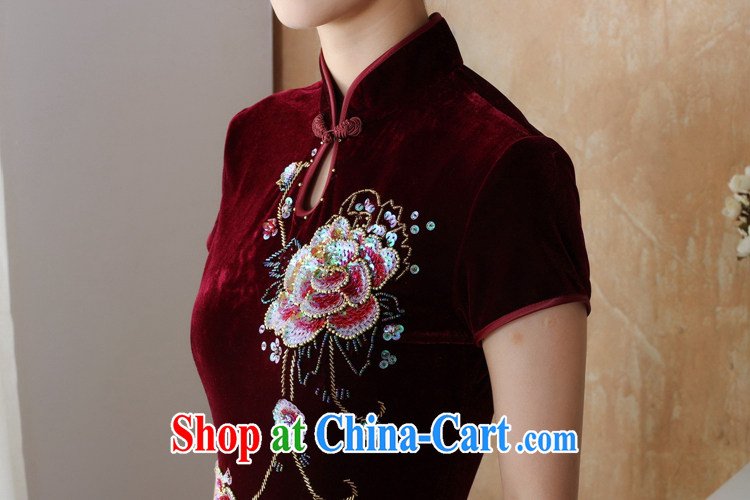 According to fuser new female Ethnic Wind improved Chinese qipao, territorial waters drip collar wool manually staple in Pearl River Delta long Tang replace cheongsam dress WNS/2511 #3 - 3 #4 XL pictures, price, brand platters! Elections are good character, the national distribution, so why buy now enjoy more preferential! Health