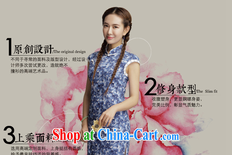 Bong-amphibious Ori-floral retro style cotton the cheongsam sexy beauty daily fashion cheongsam dress DQ 1592 pink XXL pictures, price, brand platters! Elections are good character, the national distribution, so why buy now enjoy more preferential! Health