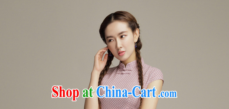Bong-amphibious Ori-smack retro cotton the cheongsam style Beauty Fashion Korea wind cheongsam dress DQ 1593 fancy M pictures, price, brand platters! Elections are good character, the national distribution, so why buy now enjoy more preferential! Health