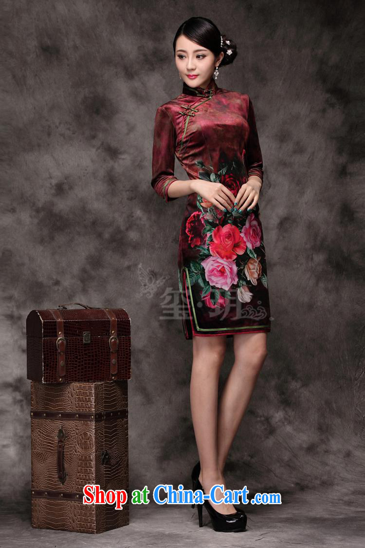 Winter New and Improved beauty dresses, long-sleeved dresses upscale Korean lint-free daily outfit red XXXL pictures, price, brand platters! Elections are good character, the national distribution, so why buy now enjoy more preferential! Health