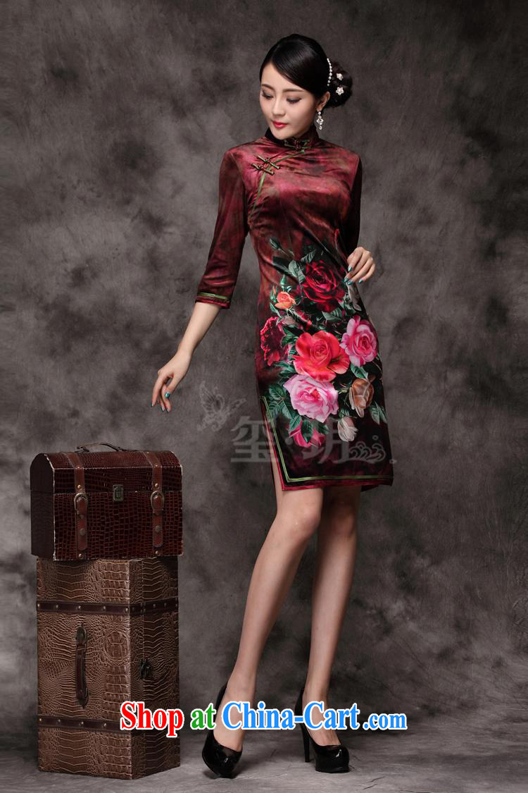 Winter New and Improved beauty dresses, long-sleeved dresses upscale Korean lint-free daily outfit red XXXL pictures, price, brand platters! Elections are good character, the national distribution, so why buy now enjoy more preferential! Health