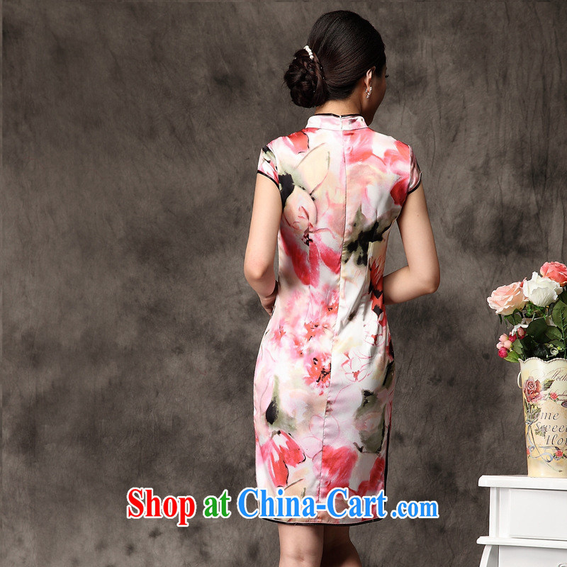 elections as soon as possible (cherry summer 2014 new beautiful is LB silk improved fashion cheongsam wholesale picture color XXL, health concerns (Rvie .), and, shopping on the Internet