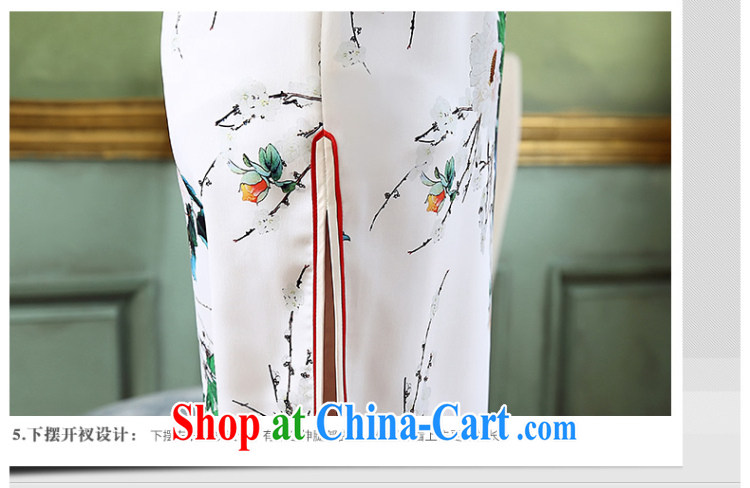 The CYD HO Kwun Tong' Peony exchange 2015 new stamp cheongsam dress summer improved stylish retro dresses QD 5311 fancy XXL pictures, price, brand platters! Elections are good character, the national distribution, so why buy now enjoy more preferential! Health