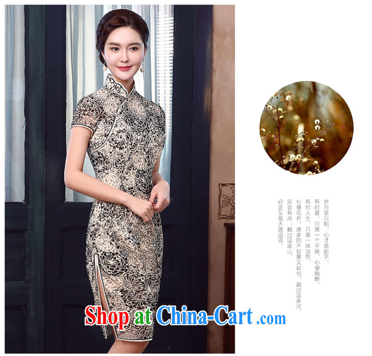 The CYD HO Kwun Tong' Agency spent summer 2015 new daily retro dresses improved stylish dresses QD 5333 fancy M pictures, price, brand platters! Elections are good character, the national distribution, so why buy now enjoy more preferential! Health
