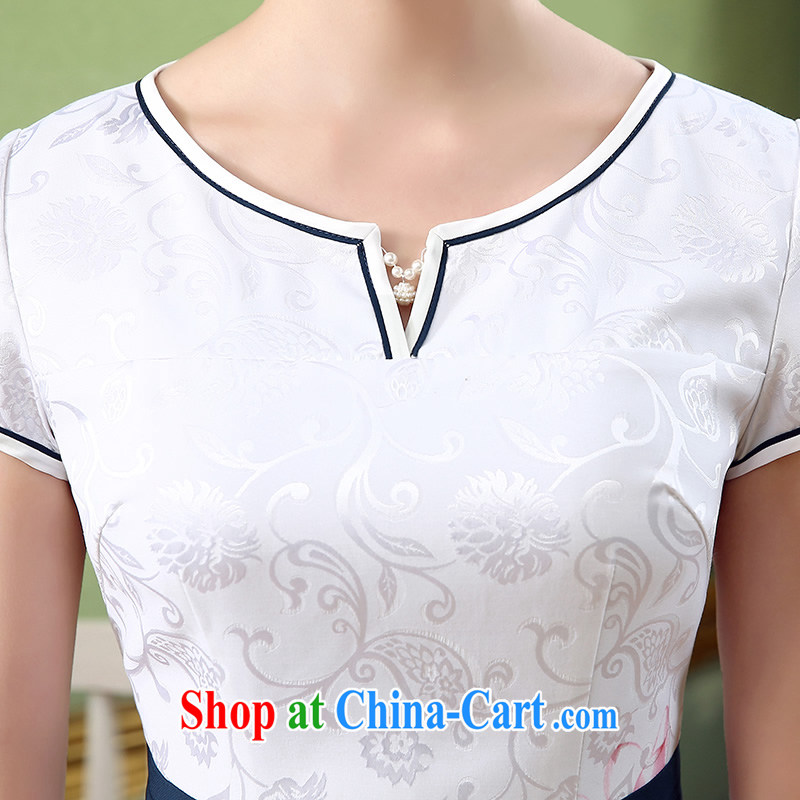 The CYD HO Kwun Tong' I should be grateful if you would have known antique stamp duty cheongsam dress summer 2015 new improved stylish dress Warm-hearted mother with fancy L, Sau looked Tang, and shopping on the Internet