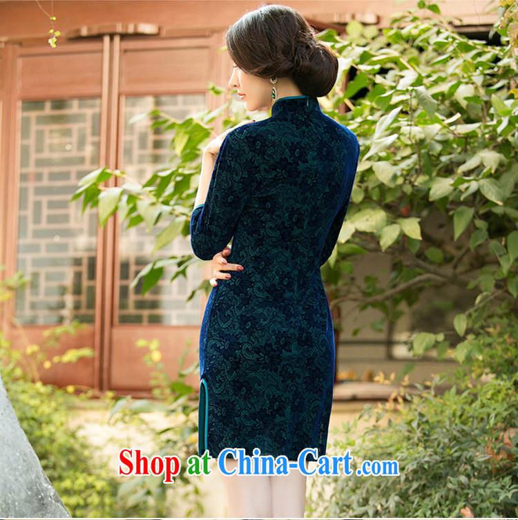 The cross-sectoral Windsor about 2015 new summer scouring pads, older cheongsam dress improved daily qipao cheongsam dress ZA 078 by red 2 XL pictures, price, brand platters! Elections are good character, the national distribution, so why buy now enjoy more preferential! Health