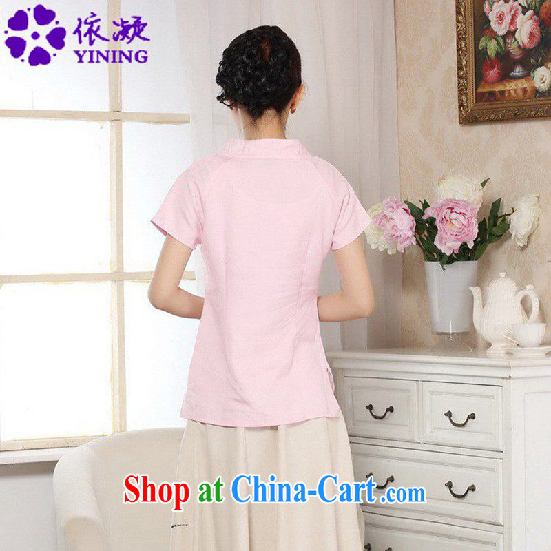 According to fuser stylish new ladies retro Ethnic Wind improved Chinese qipao hand-painted cultivating short-sleeved Tang fitted T-shirt LGD/A #0073 figure 2 XL, fuser, and shopping on the Internet