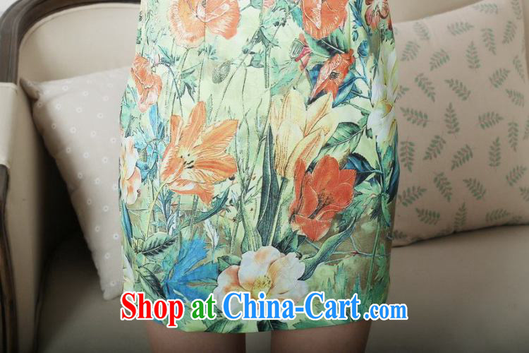 Floor is still building new summer Ms., elegance, short Chinese qipao new improved cheongsam dress picture color 2 XL pictures, price, brand platters! Elections are good character, the national distribution, so why buy now enjoy more preferential! Health