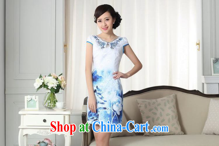 Yet, Mr Ronald ARCULLI, the female elegance new Chinese qipao improved graphics thin short cheongsam picture color 2 XL pictures, price, brand platters! Elections are good character, the national distribution, so why buy now enjoy more preferential! Health