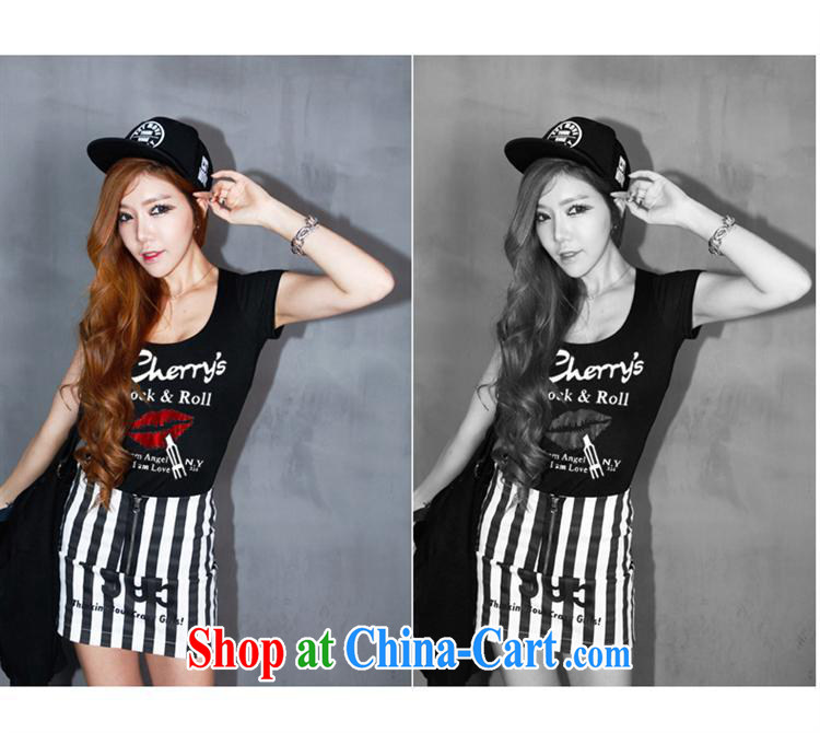 Ya-ting store summer 2015 Women, New Generation, stamp duty, tight short-sleeved round-collar, T shirts sexy solid shirt black L pictures, price, brand platters! Elections are good character, the national distribution, so why buy now enjoy more preferential! Health