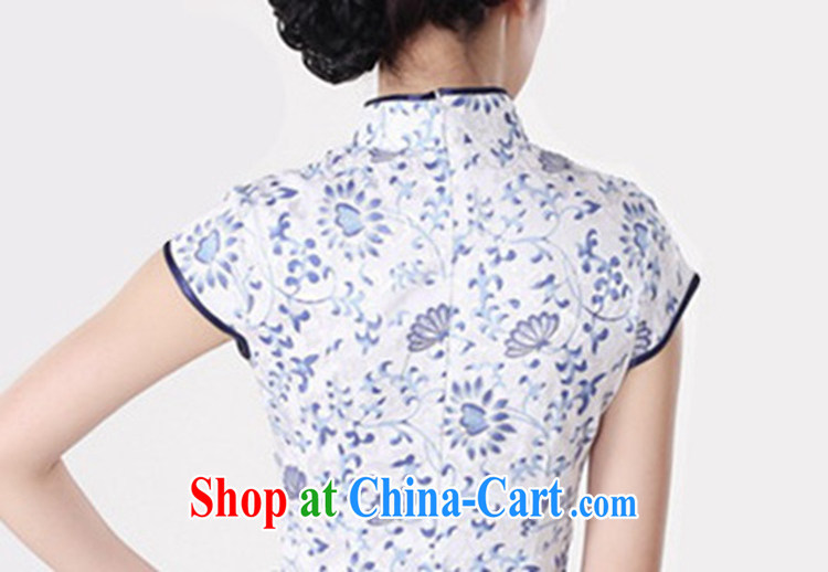 According to fuser summer stylish new ladies retro improved Chinese qipao, for classical-tie Sau San short sleeve cheongsam dress LGD/D #0205 figure 2 XL pictures, price, brand platters! Elections are good character, the national distribution, so why buy now enjoy more preferential! Health