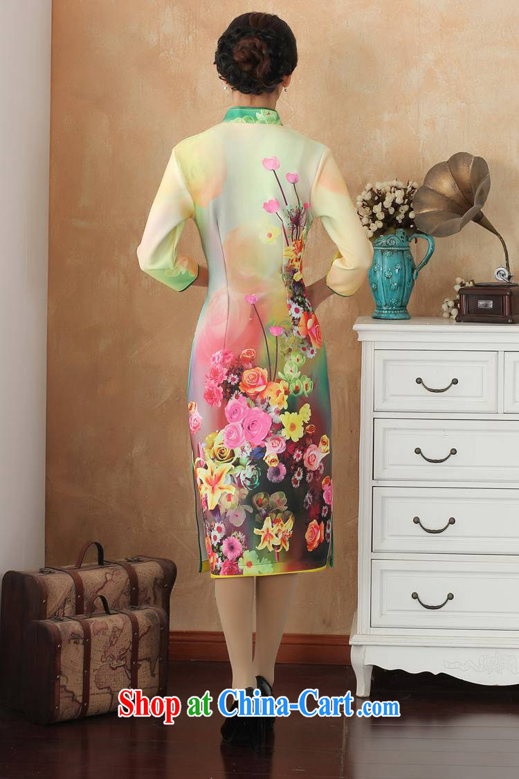 According to fuser new female Chinese improved Chinese qipao, for a classic hard-pressed the button below the Lao Shen Chinese cheongsam dress WNS/2515 # - #1 M pictures, price, brand platters! Elections are good character, the national distribution, so why buy now enjoy more preferential! Health