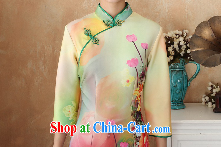 According to fuser new female Chinese improved Chinese qipao, for a classic hard-pressed the button below the Lao Shen Chinese cheongsam dress WNS/2515 # - #1 M pictures, price, brand platters! Elections are good character, the national distribution, so why buy now enjoy more preferential! Health