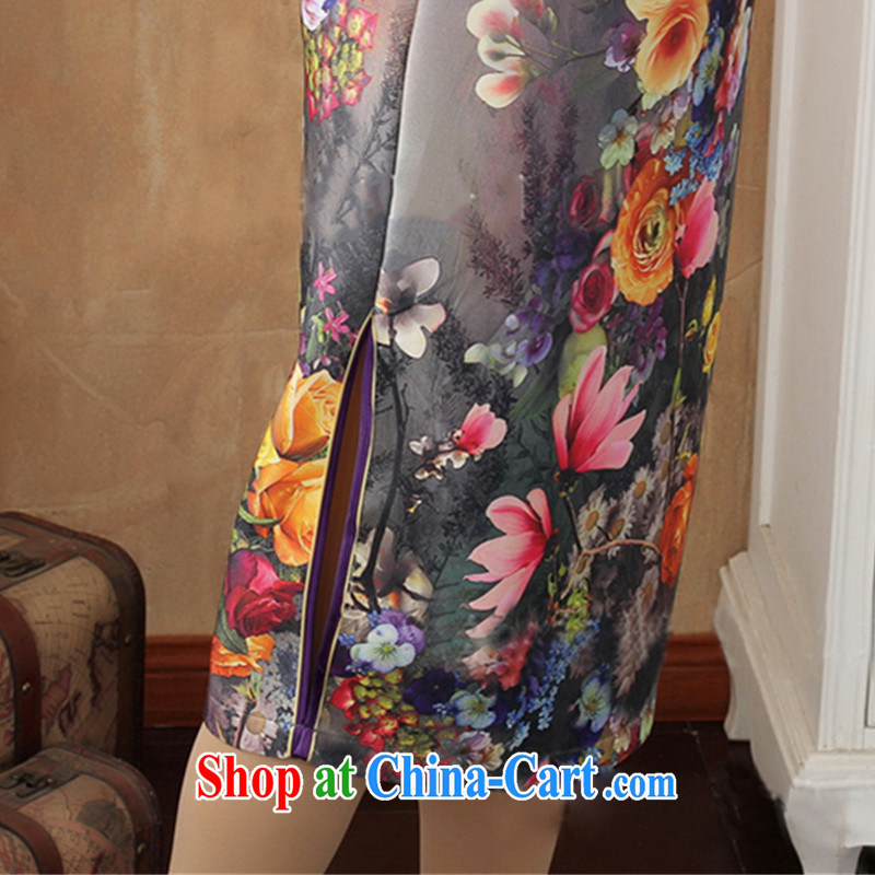 According to fuser stylish new ladies retro improved Chinese qipao, for a tight budget classical-tie Sau San Tong with cheongsam dress WNS/2515 # 4 #2 XL, fuser, and shopping on the Internet