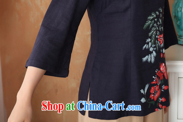 According to fuser summer new female Chinese improved Han-Chinese qipao hand-painted beauty 7 cuff the Lao Chinese T-shirt WNS/2395 # 2 #2 XL pictures, price, brand platters! Elections are good character, the national distribution, so why buy now enjoy more preferential! Health