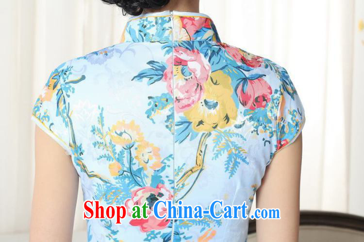 Yet, Ms. building new jacquard cotton daily Chinese qipao cultivating short cheongsam picture color 2 XL pictures, price, brand platters! Elections are good character, the national distribution, so why buy now enjoy more preferential! Health