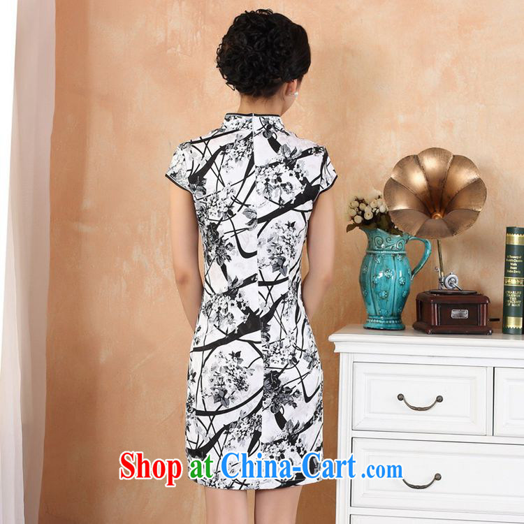 According to fuser new female retro improved Chinese qipao Classic tray for cultivating short Chinese qipao dress WNS/2328 # as figure 2 XL pictures, price, brand platters! Elections are good character, the national distribution, so why buy now enjoy more preferential! Health