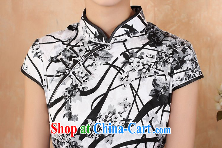 According to fuser new female retro improved Chinese qipao Classic tray for cultivating short Chinese qipao dress WNS/2328 # as figure 2 XL pictures, price, brand platters! Elections are good character, the national distribution, so why buy now enjoy more preferential! Health